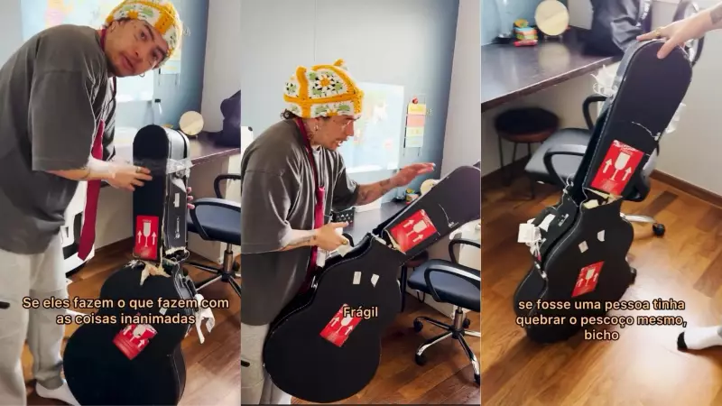 Violão de Whindersson Nunes Quebra Durante Voo: Saiba o que Aconteceu e Como a Companhia Aérea Respondeu