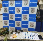Adolescente é detido com drogas em Barra Mansa: operação apreende cocaína e maconha