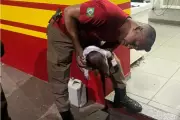 Bebê de 1 mês se engasga em Aquidauana-MS e é salva por ação rápida dos bombeiros