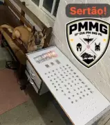 Cadela farejadora desvenda esquema: drogas escondidas em galinheiro e vaso sanitário em Montes Claros