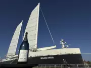 Champagne de Leonardo DiCaprio: Vinho Francês Cruza o Atlântico em Cargueiro Sustentável a Vela