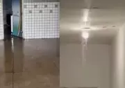 Chuva intensa causa alagamento e transtornos em hospital do Piauí; veja vídeo