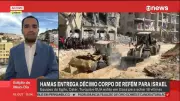 Hamas devolve 10º corpo de refém a Israel, mas 18 ainda permanecem em cativeiro