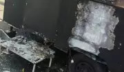 Incêndio criminoso em Americana: Câmera flagra homem ateando fogo em trailer de lanches
