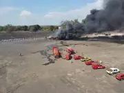 Incêndio de Grandes Proporções Consome Três Carretas em Posto de Combustível de MT | Vídeo