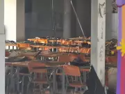 Incêndio destrói creche em Macapá: bombeiros controlam chamas que consumiram parte da estrutura