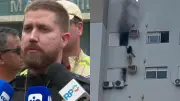 Incêndio em apartamento: mulher se pendura na sacada para salvar família em Cascavel