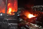 Incêndio em loja de lubrificantes em Campo Grande mantém bombeiros em alerta por 10 horas