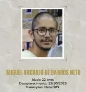 Jovem Some em Natal: Polícia Investiga Desaparecimento Misterioso na Zona Norte