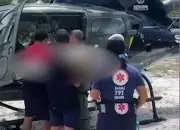 Mulher é resgatada inconsciente de cachoeira em Itabaiana após acidente durante passeio