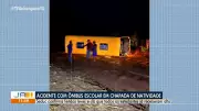 Ônibus Escolar Tomba Durante Temporal e Deixa Estudantes Feridos na Zona Rural de Chapada da Natividade