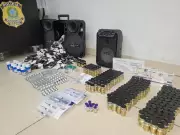 Operação apreende canetas emagrecedoras e anabolizantes escondidos em brinquedos na BR-290