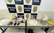 Operação contra tráfico prende três e apreende drogas e armas em Bragança Paulista