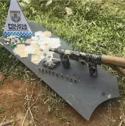 Operação da PM apreende arsenal e drogas em Campos: homem é preso em ação de combate ao crime