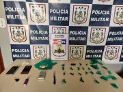 Operação da PM em Oriximiná: Dupla é flagrada embalando drogas para venda no Pará