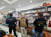 Operação em Campina Grande apreende mais de 2 toneladas de produtos eletrônicos falsificados