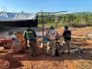 PF desmonta garimpo ilegal no Amapá: máquinas são destruídas em operação de combate ao crime ambiental
