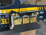 PRF descobre compartimento secreto com ouro em carro durante fiscalização em Roraima