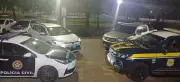 PRF prende dupla com carros clonados na Dutra: veículos tinham placas trocadas e documentos falsos