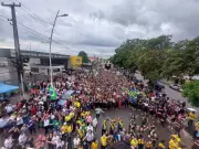 Primeira Marcha para Jesus em Benevides: Fé e União Brilham em Caminhada Histórica no Pará