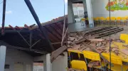 Teto de creche desaba em Picos e deixa feridos: saiba detalhes do acidente