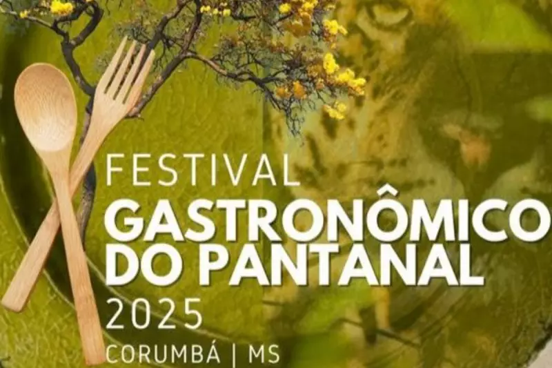 1º Festival Gastronômico do Pantanal em Corumbá: 15 restaurantes participam