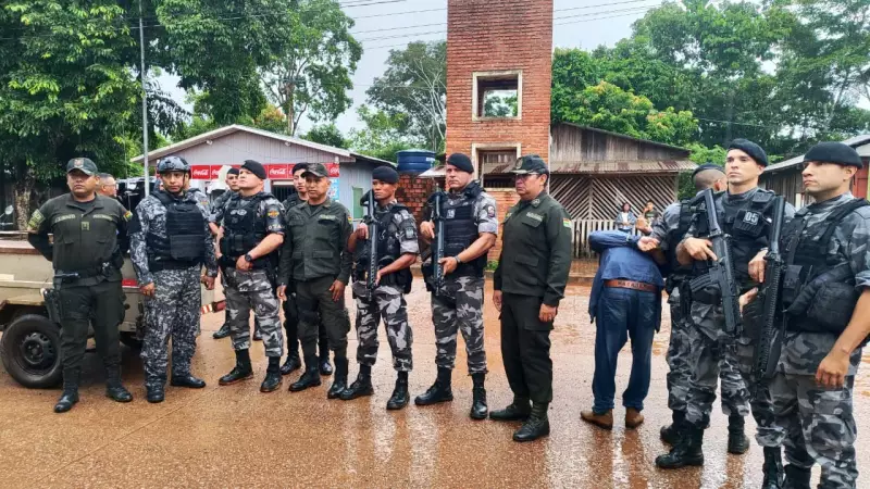 4 homens sequestram taxista no AC e são presos ao tentar fugir para Bolívia