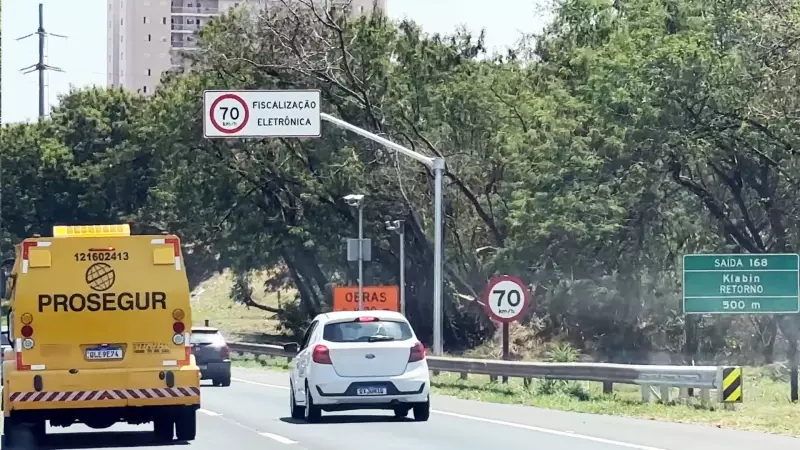 5 novos radares passam a multar em rodovias de Piracicaba e Campinas