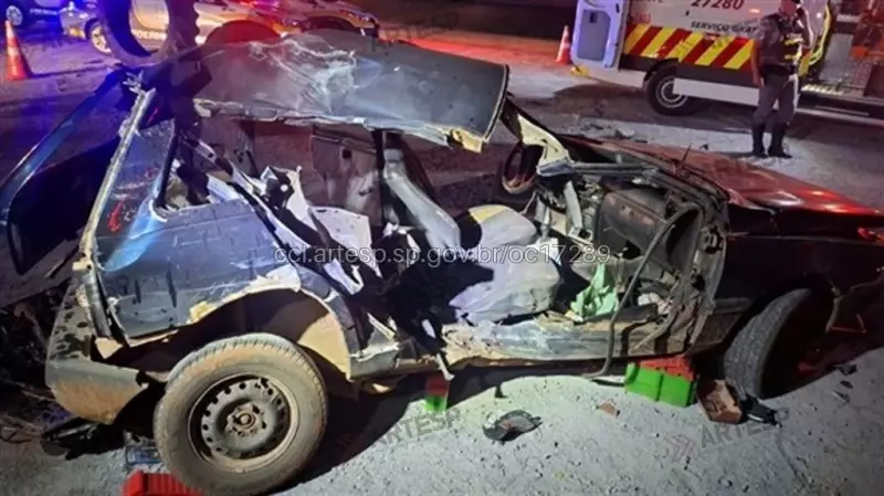 Acidente entre carro e moto mata três em rodovia de Votorantim