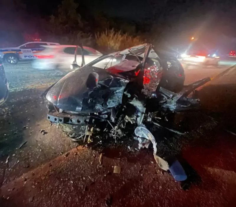 Acidente frontal na MG-050 mata motorista de 38 anos e fere dois