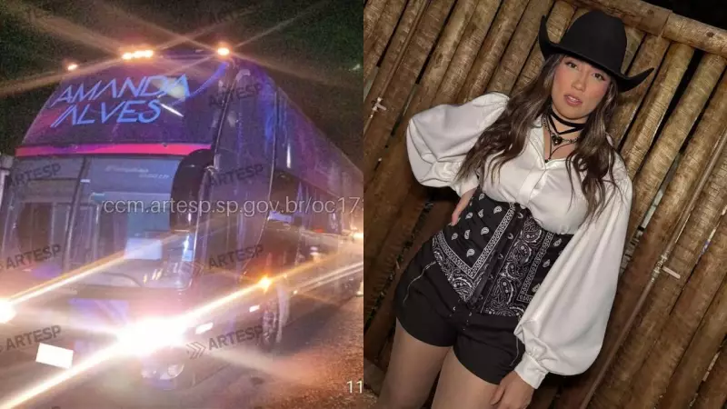 Acidente na Castelo Branco fere 23, incluindo cantora Amanda Alves