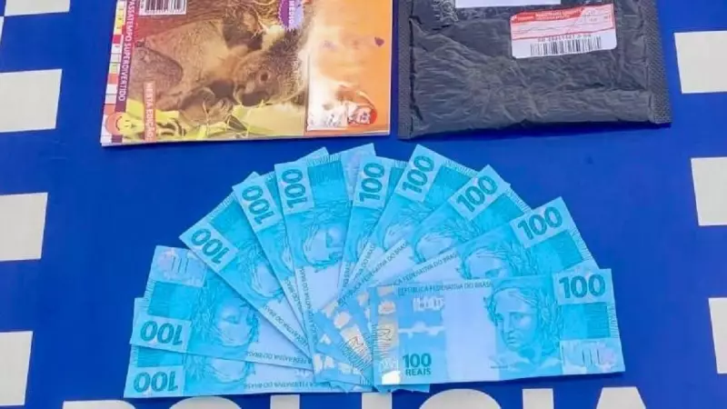 Adolescente de 17 anos é flagrado recebendo R$ 1 mil em notas falsas pelos Correios em Tocantins