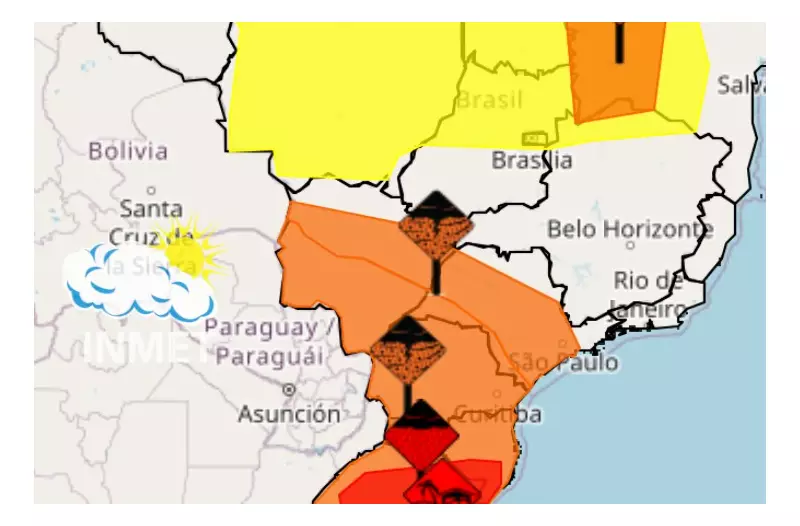 Alerta de perigo: tempestades com ventos de 100 km/h atingem Piracicaba