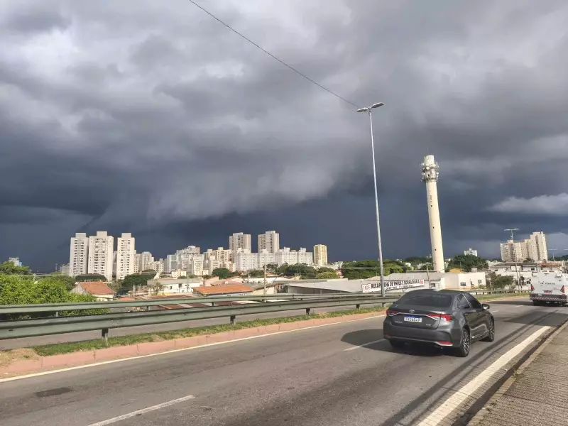 Alerta de tempestade no Vale do Paraíba: chuvas fortes até terça