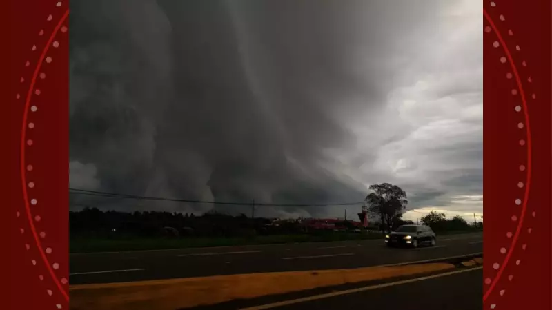 Alerta Máximo no Paraná: Nova Onda de Temporais com Granizo e Ventania Ameaça o Estado
