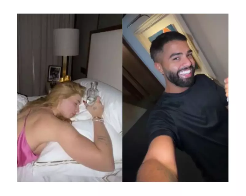 Amigo revela quarto romântico de Virginia e Vini Jr em Londres