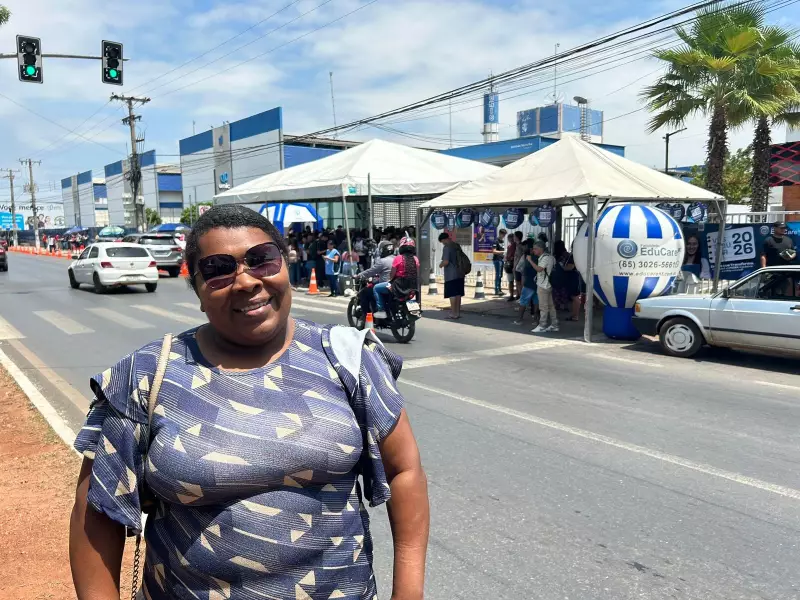 Aos 44 anos, pedagoga busca vaga em psicologia no Enem 2025 em Cuiabá
