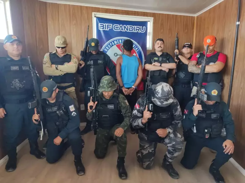 Base Fluvial Candiru prende suspeito de tentativa de homicídio no Pará