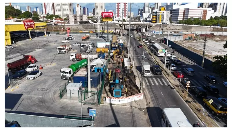 Cagepa interdita Avenida Tancredo Neves em JP por obras até 28