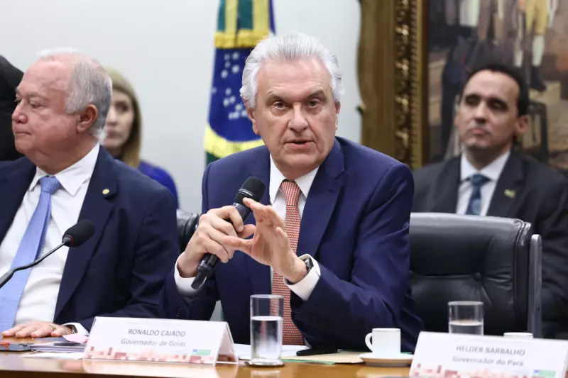 Caiado pede para ser ouvido na CPI do Crime Organizado em busca de projeção