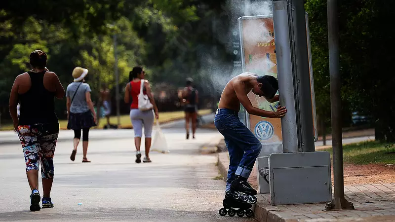 Calor intenso em SP: domingo pode chegar a 34°C com sensação de abafamento