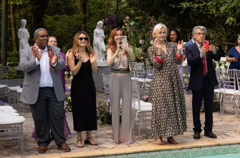 Casamento de Gleison Brito e Cosme Filho reúne famosos no Rio