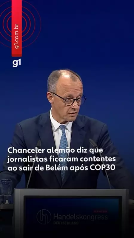 Chanceler alemão critica Belém e gera resposta de governador do Pará