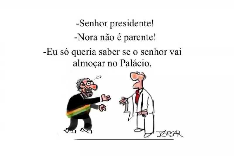 Charge de J.Caesar critica governo em 13 de novembro