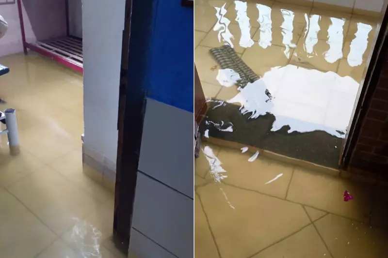 Chuvas intensas alagam casas e suspendem aulas na Baixada Santista