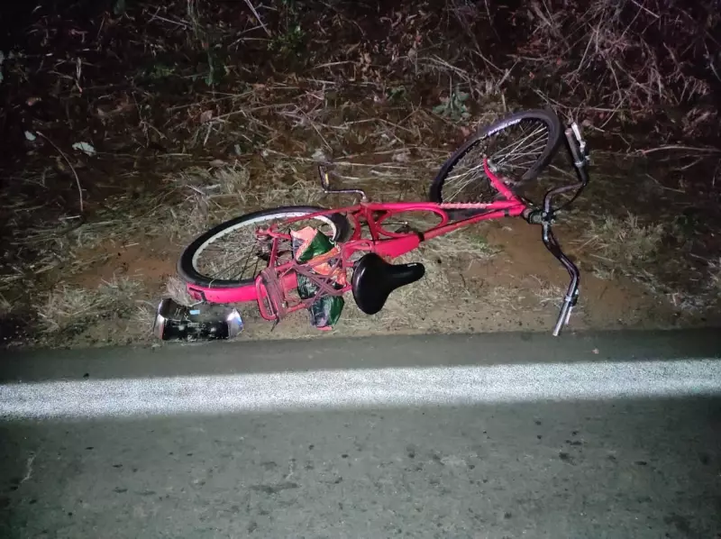 Ciclista de 50 anos morre em colisão com caminhonete na LMG-818