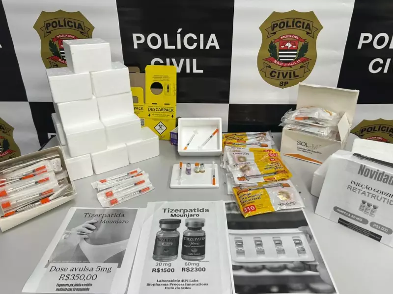 Clínica de Estética em Campinas Vendia Remédios de Diabetes Ilegalmente: Donpresa Presa