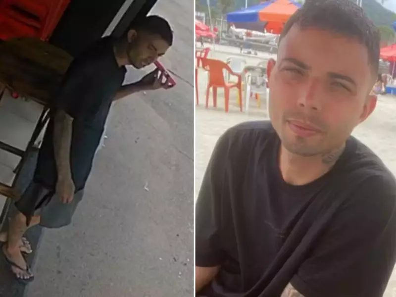 Câmera mostra último contato de barbeiro desaparecido em Santos