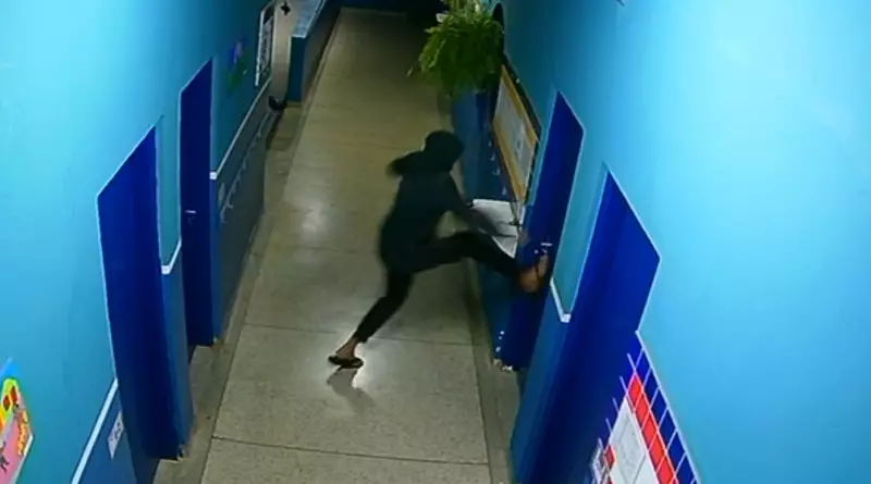 Câmeras de segurança flagram furtos em escola de Piracicaba e suspeito é identificado pela polícia