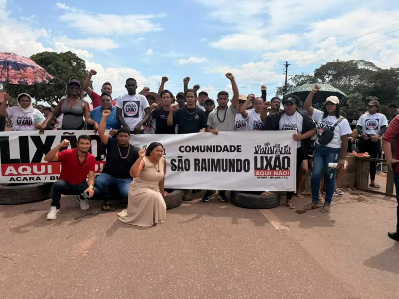 Comunidades do Pará protestam contra aterro sanitário na Alça Viária